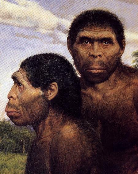 un homo Erectus !!!! mdr grand grand grand grand... père