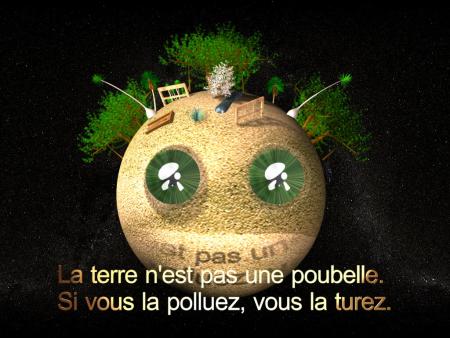 La Terre n'est plus qu'une décharge peuplée de 6 milliards d'ordures